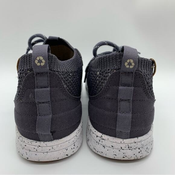 NWOT Saola Mindo Feather Light Lace Up Knit Athleisure Sneaker Dark Grey Sz 9.5 - Picture 8 of 12